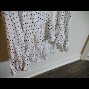 Girls polka dot shirt